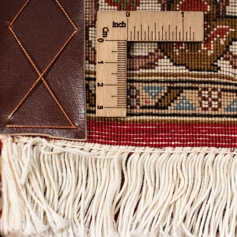 Perzisch tapijt - Tabriz - Royal vierkant  - 208 x 200 cm - rood