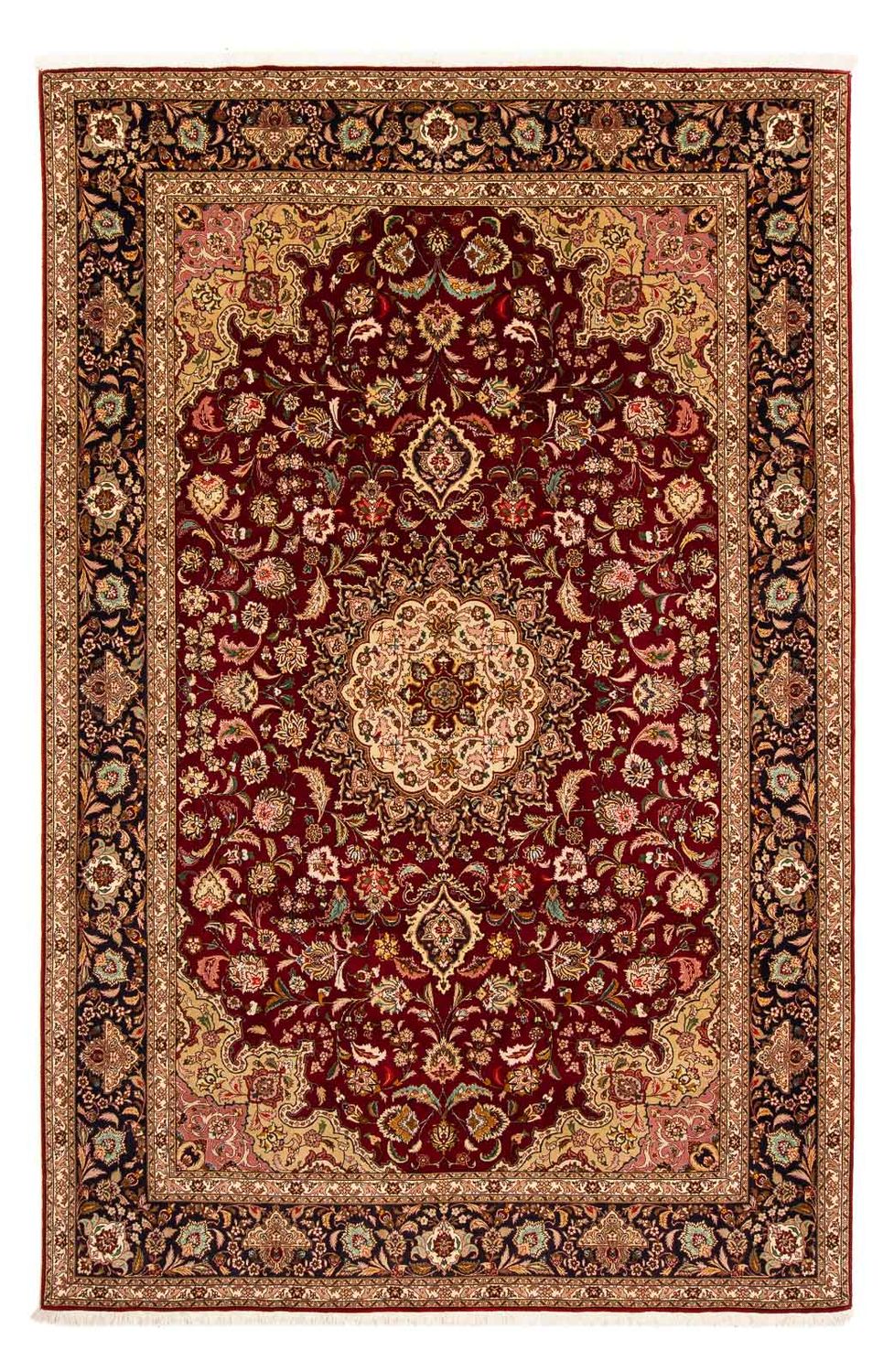 Perzisch tapijt - Tabriz - Royal - 310 x 202 cm - donkerrood