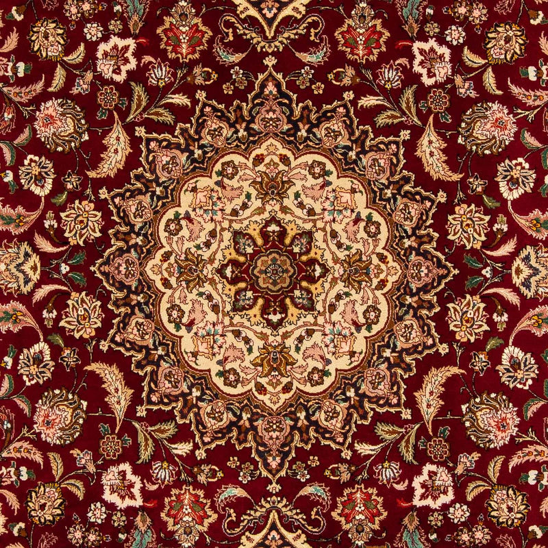 Perzisch tapijt - Tabriz - Royal - 310 x 202 cm - donkerrood