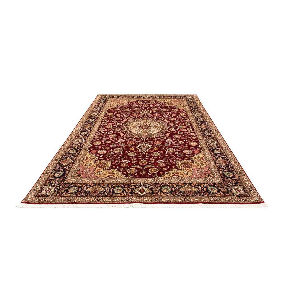 Perzisch tapijt - Tabriz - Royal - 310 x 202 cm - donkerrood