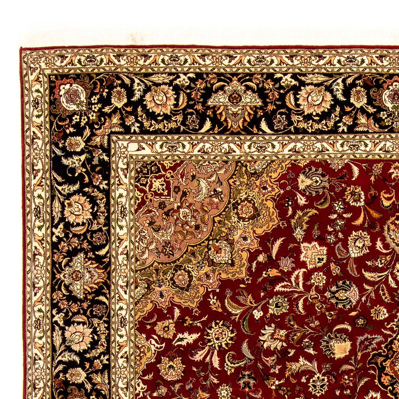 Perzisch tapijt - Tabriz - Royal - 351 x 250 cm - donkerrood