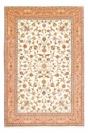 Perzisch tapijt - Tabriz - Royal - 302 x 203 cm - beige