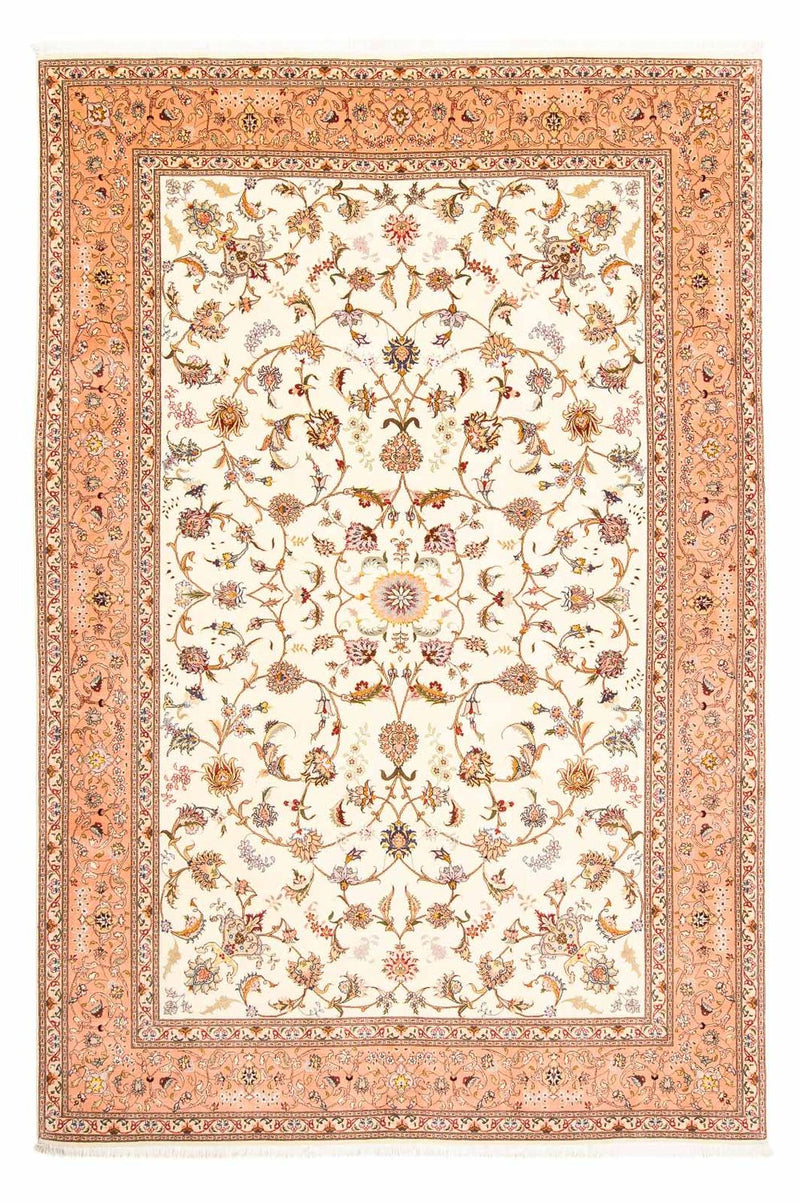 Perzisch tapijt - Tabriz - Royal - 302 x 203 cm - beige
