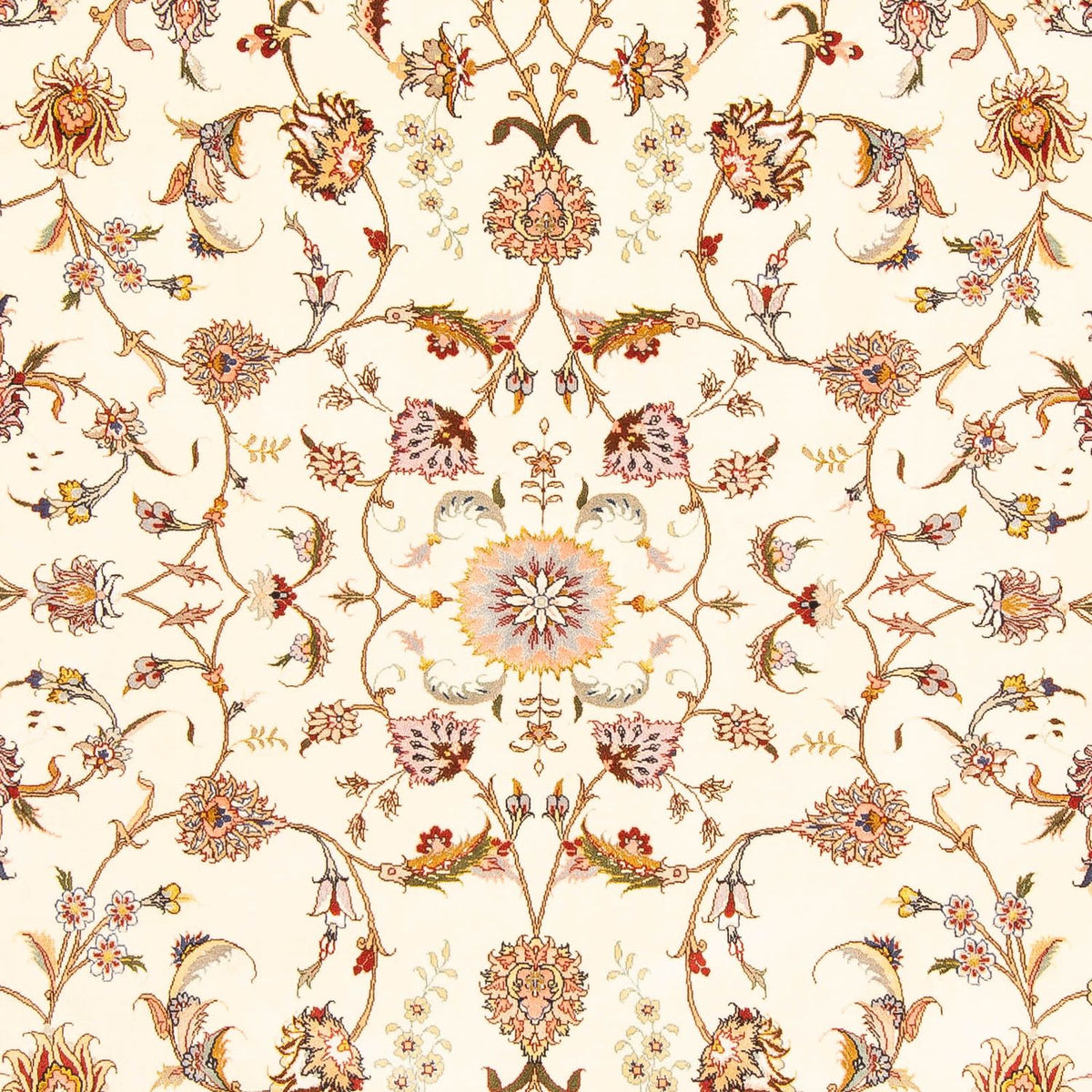 Perzisch tapijt - Tabriz - Royal - 302 x 203 cm - beige