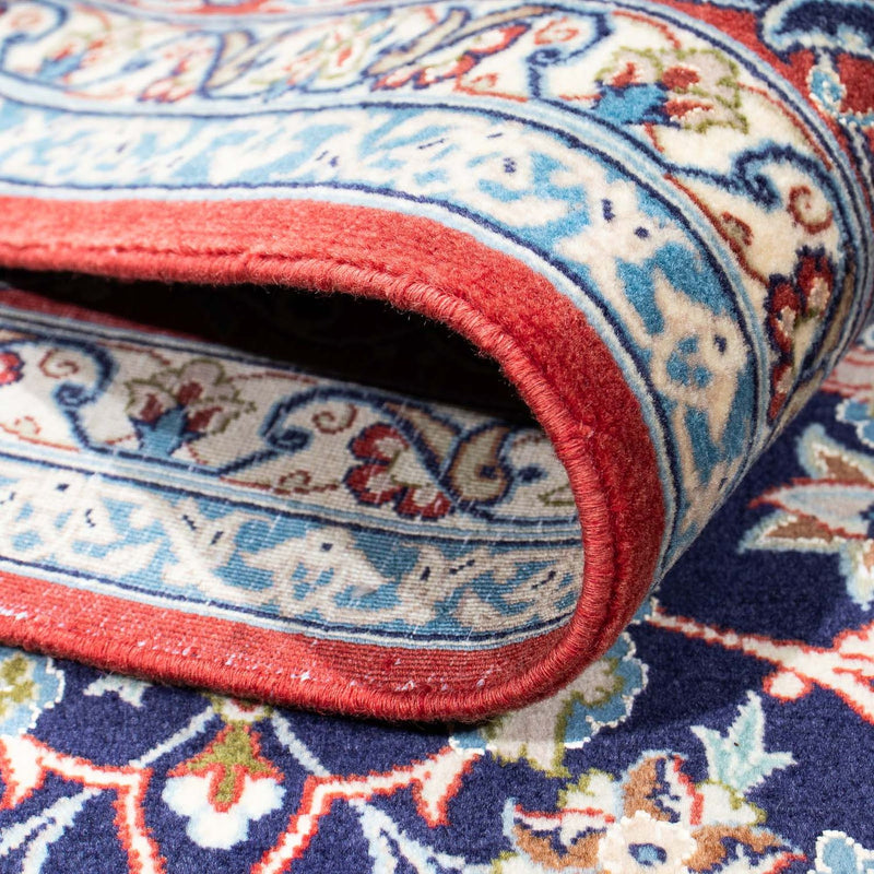 Perzisch tapijt - Isfahan - Premium - 220 x 152 cm - donkerblauw