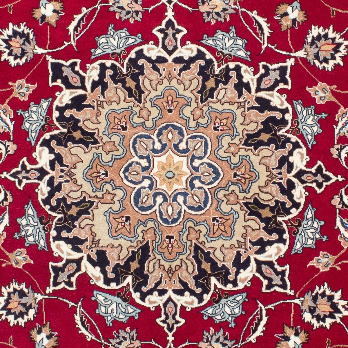 Perzisch tapijt - Tabriz - Royal - 207 x 154 cm - rood