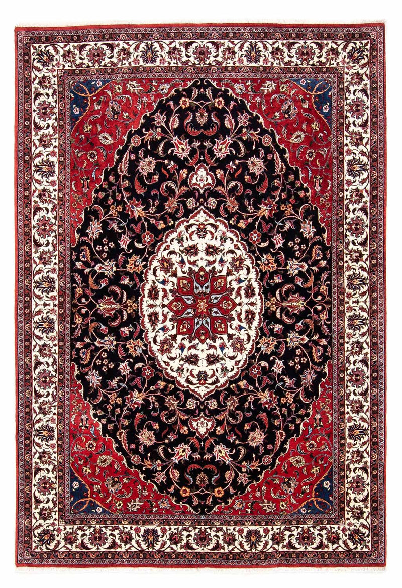 Perzisch tapijt - Bijar - 248 x 173 cm - donkerblauw