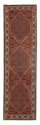 Loper Perzisch tapijt - Bijar - 310 x 83 cm - veelkleurig