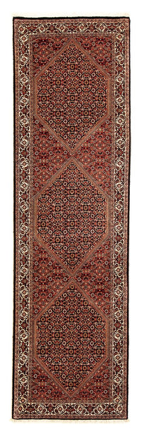 Loper Perzisch tapijt - Bijar - 310 x 83 cm - veelkleurig