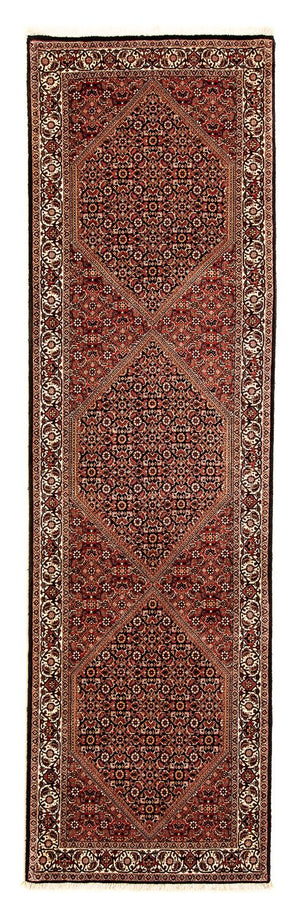 Loper Perzisch tapijt - Bijar - 310 x 83 cm - veelkleurig