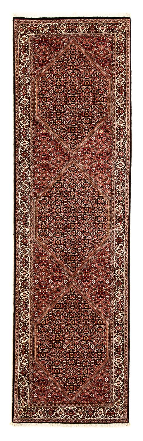 Loper Perzisch tapijt - Bijar - 310 x 83 cm - veelkleurig