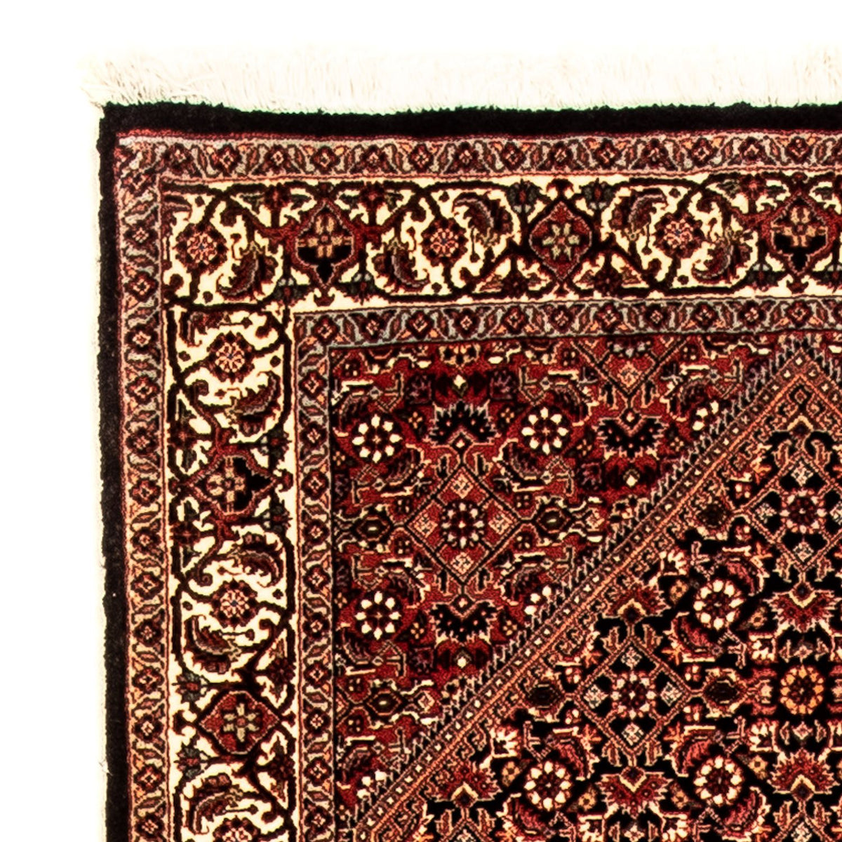 Loper Perzisch tapijt - Bijar - 310 x 83 cm - veelkleurig