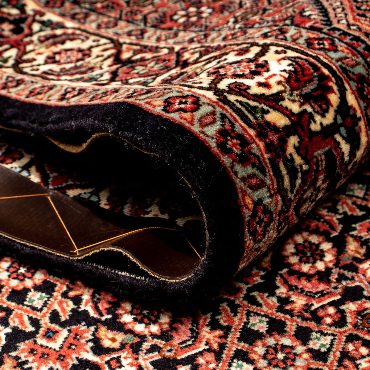 Loper Perzisch tapijt - Bijar - 310 x 83 cm - veelkleurig