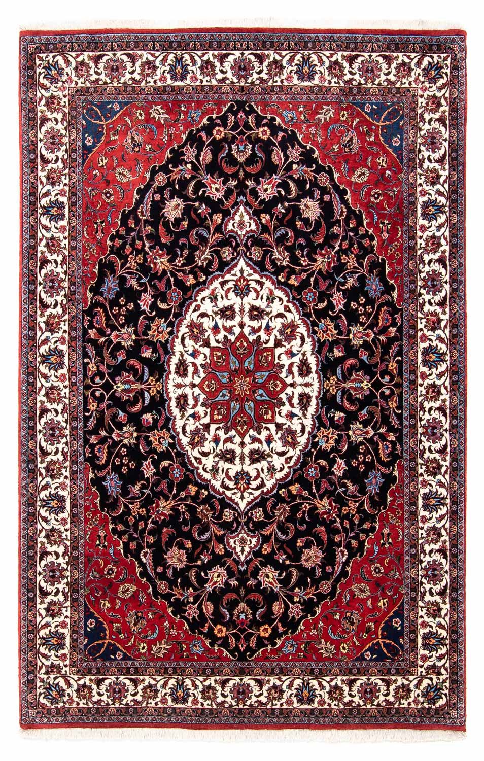 Perzisch tapijt - Bijar - 253 x 171 cm - donkerblauw