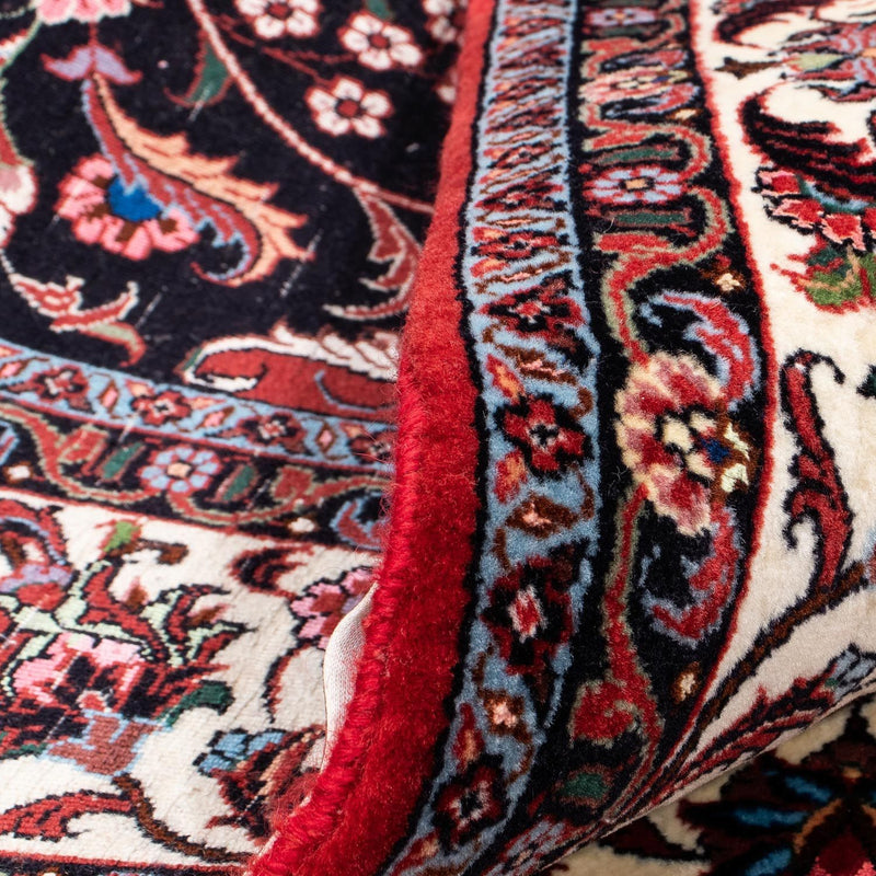 Perzisch tapijt - Bijar - 253 x 171 cm - donkerblauw