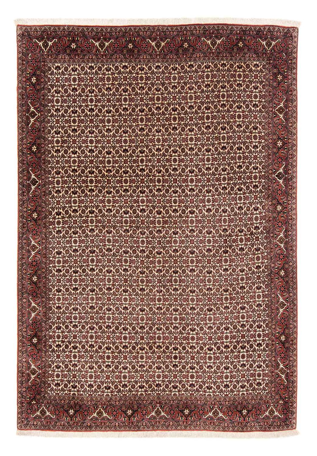 Perzisch tapijt - Bijar - 240 x 173 cm - donkerrood