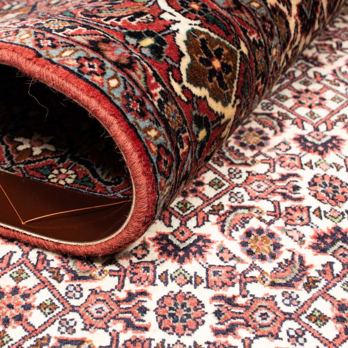 Perzisch tapijt - Bijar - 240 x 173 cm - donkerrood