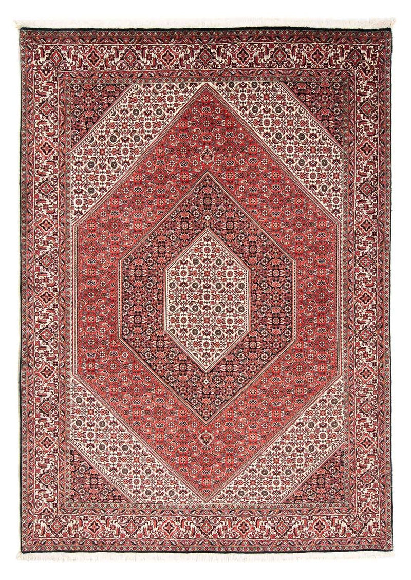 Perzisch tapijt - Bijar - 251 x 170 cm - licht rood