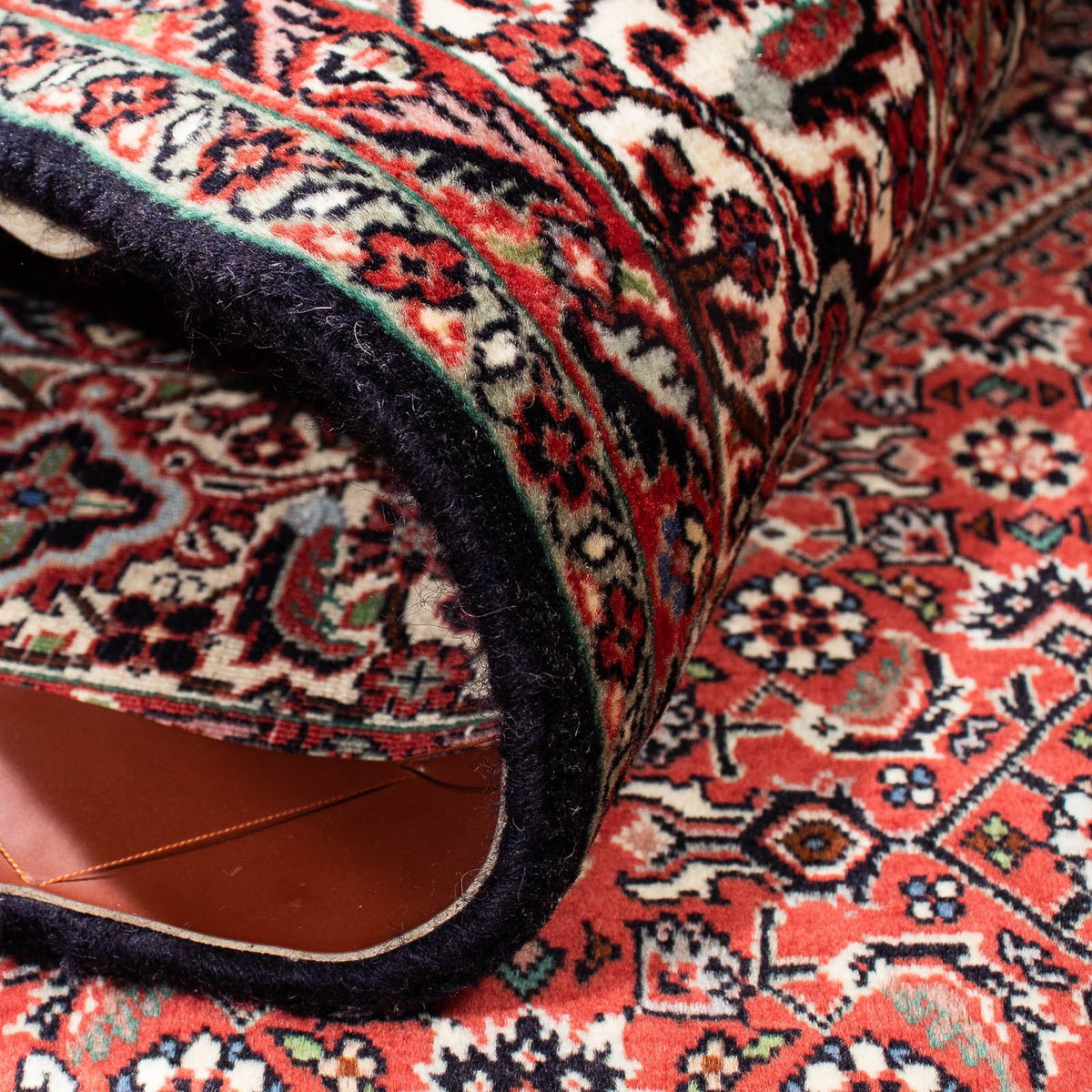 Perzisch tapijt - Bijar - 251 x 170 cm - licht rood