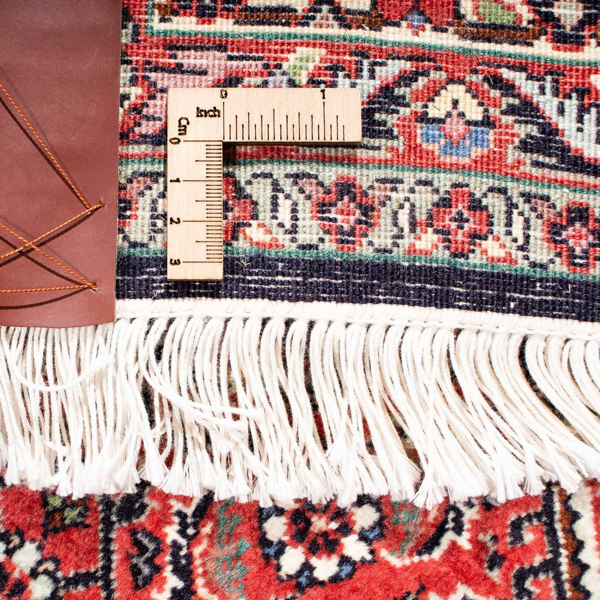 Perzisch tapijt - Bijar - 251 x 170 cm - licht rood