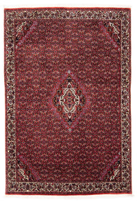 Perzisch tapijt - Bijar - 241 x 172 cm - donkerrood