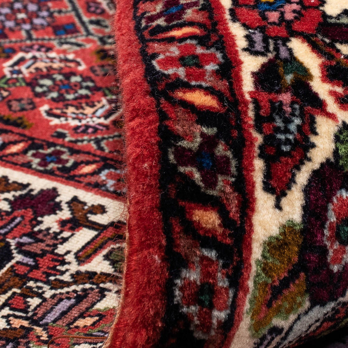 Perzisch tapijt - Bijar - 241 x 172 cm - donkerrood