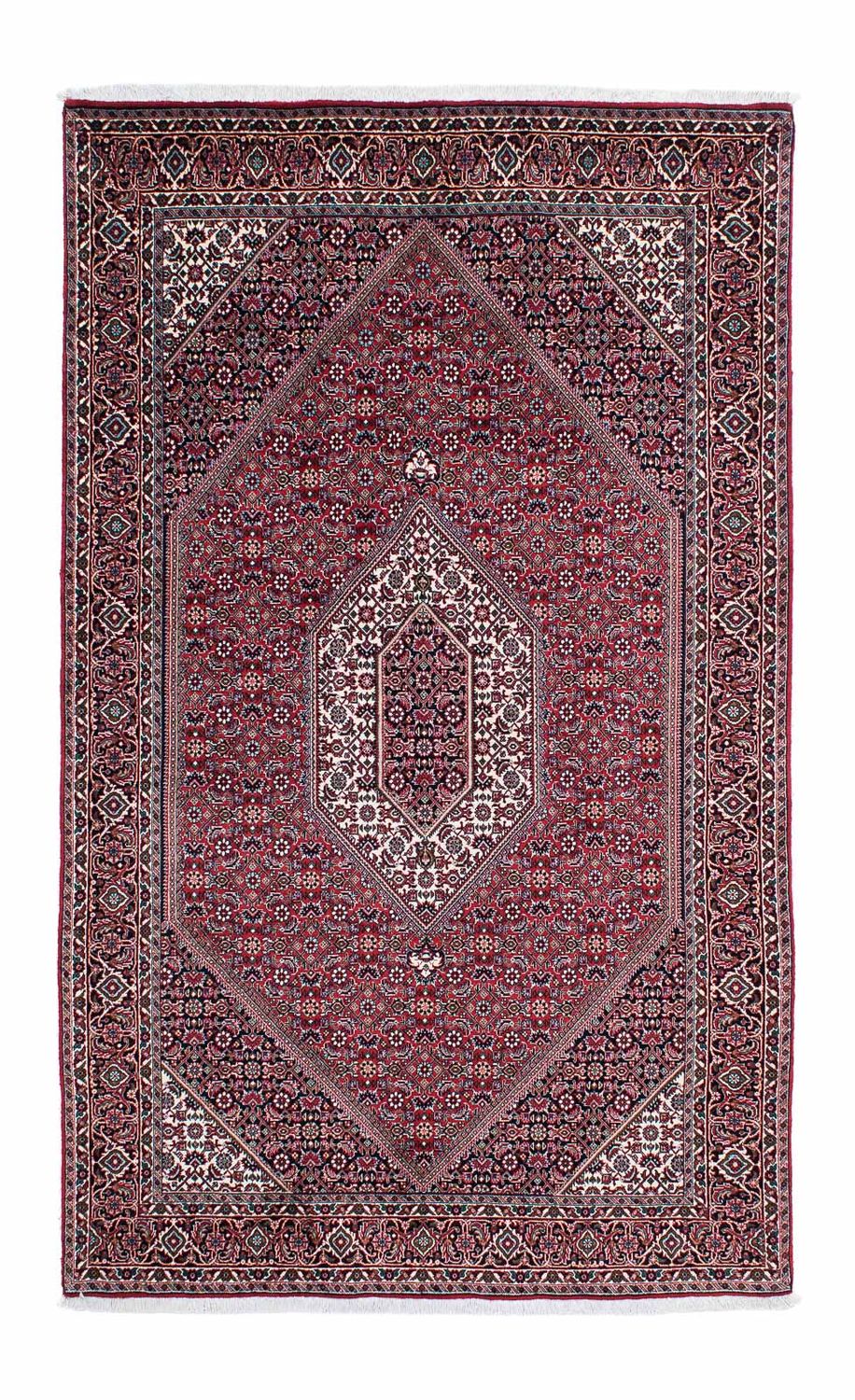 Perzisch tapijt - Bijar - 228 x 132 cm - licht rood