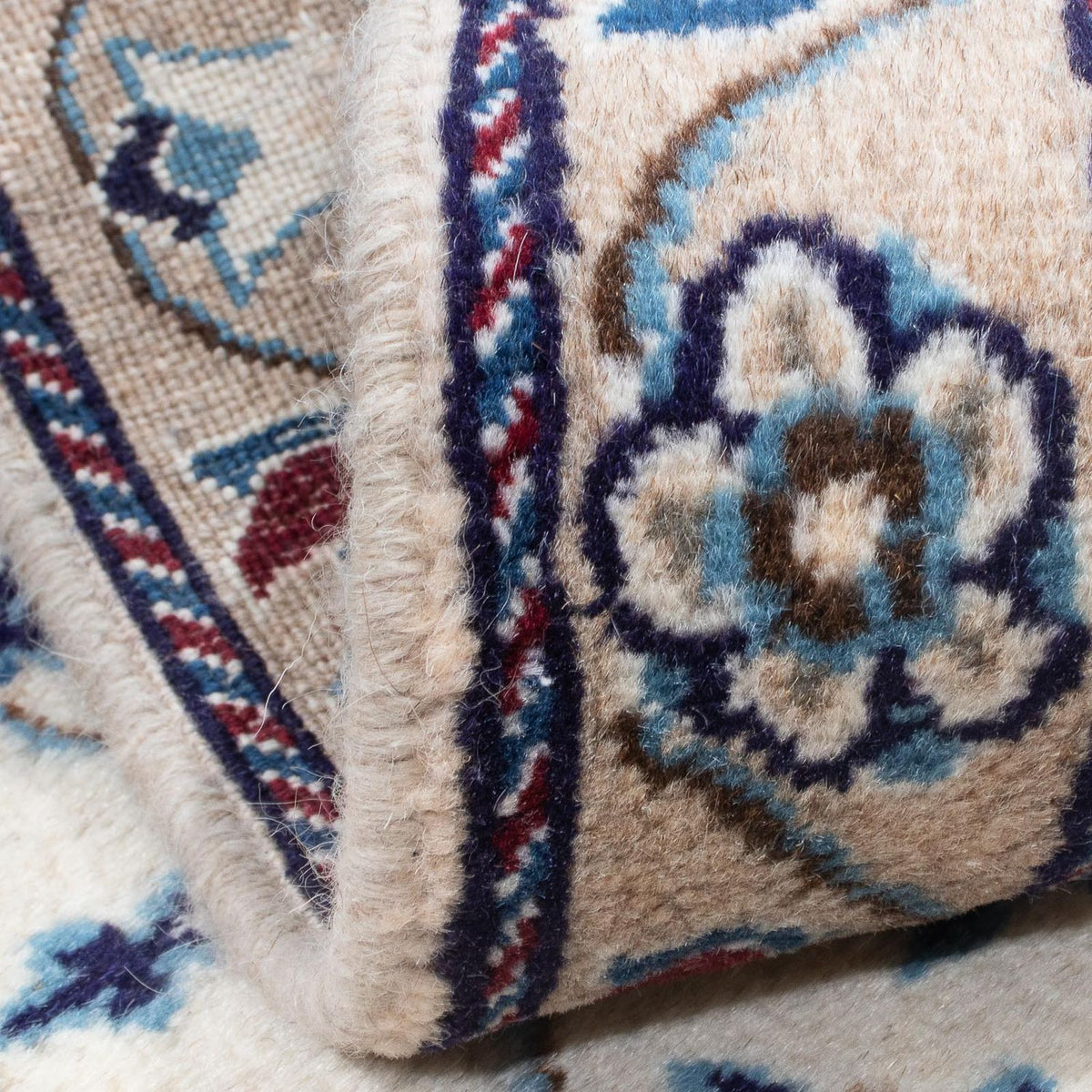 Perzisch tapijt - Nain - 135 x 84 cm - beige