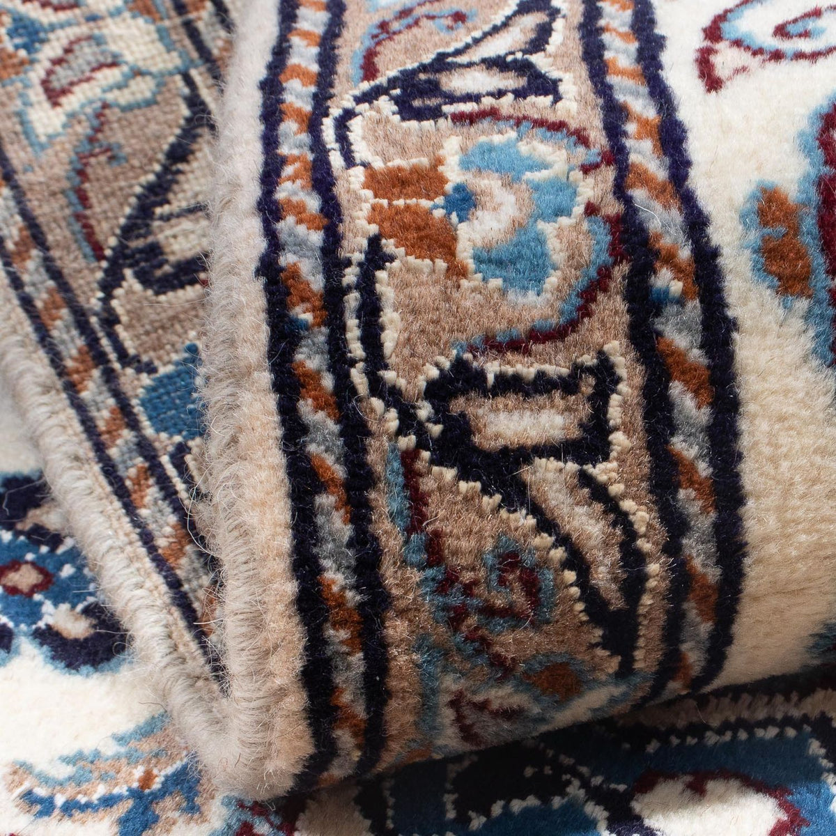 Perzisch tapijt - Nain - 125 x 95 cm - beige