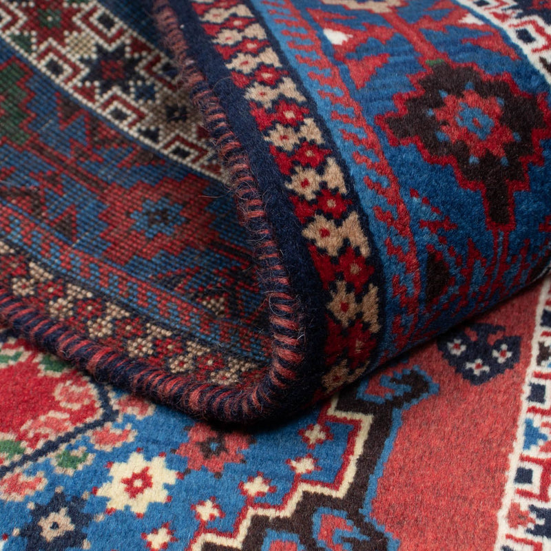 Perzisch Tapijt - Nomadisch - 140 x 100 cm - donkerrood