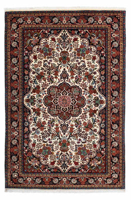 Perzisch tapijt - Bijar - 208 x 137 cm - beige