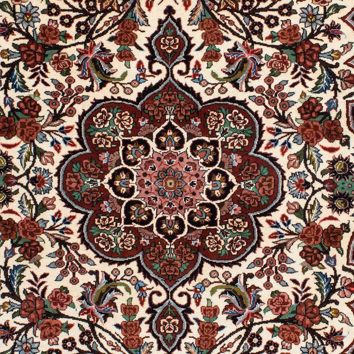 Perzisch tapijt - Bijar - 208 x 137 cm - beige