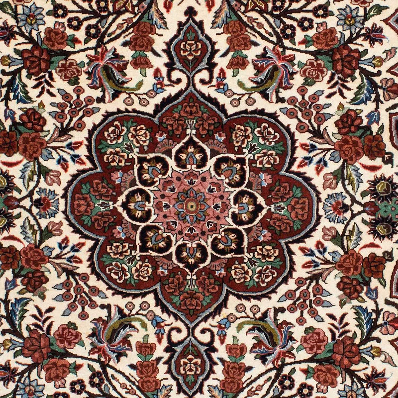 Perzisch tapijt - Bijar - 208 x 137 cm - beige