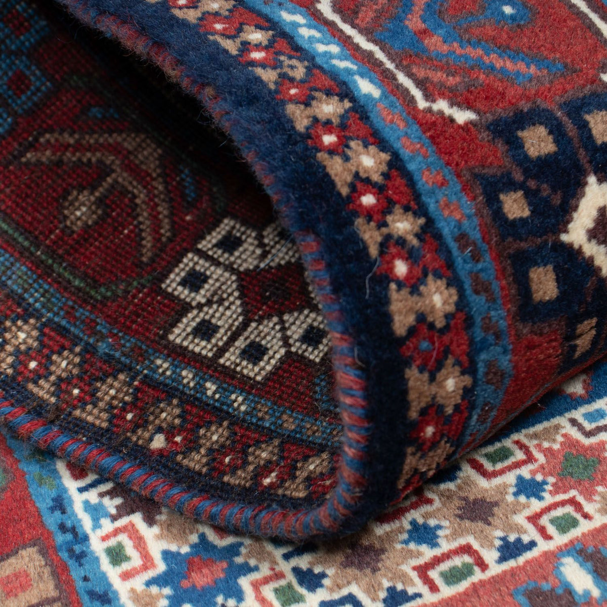 Loper Perzisch Tapijt - Nomadisch - 197 x 84 cm - donkerrood