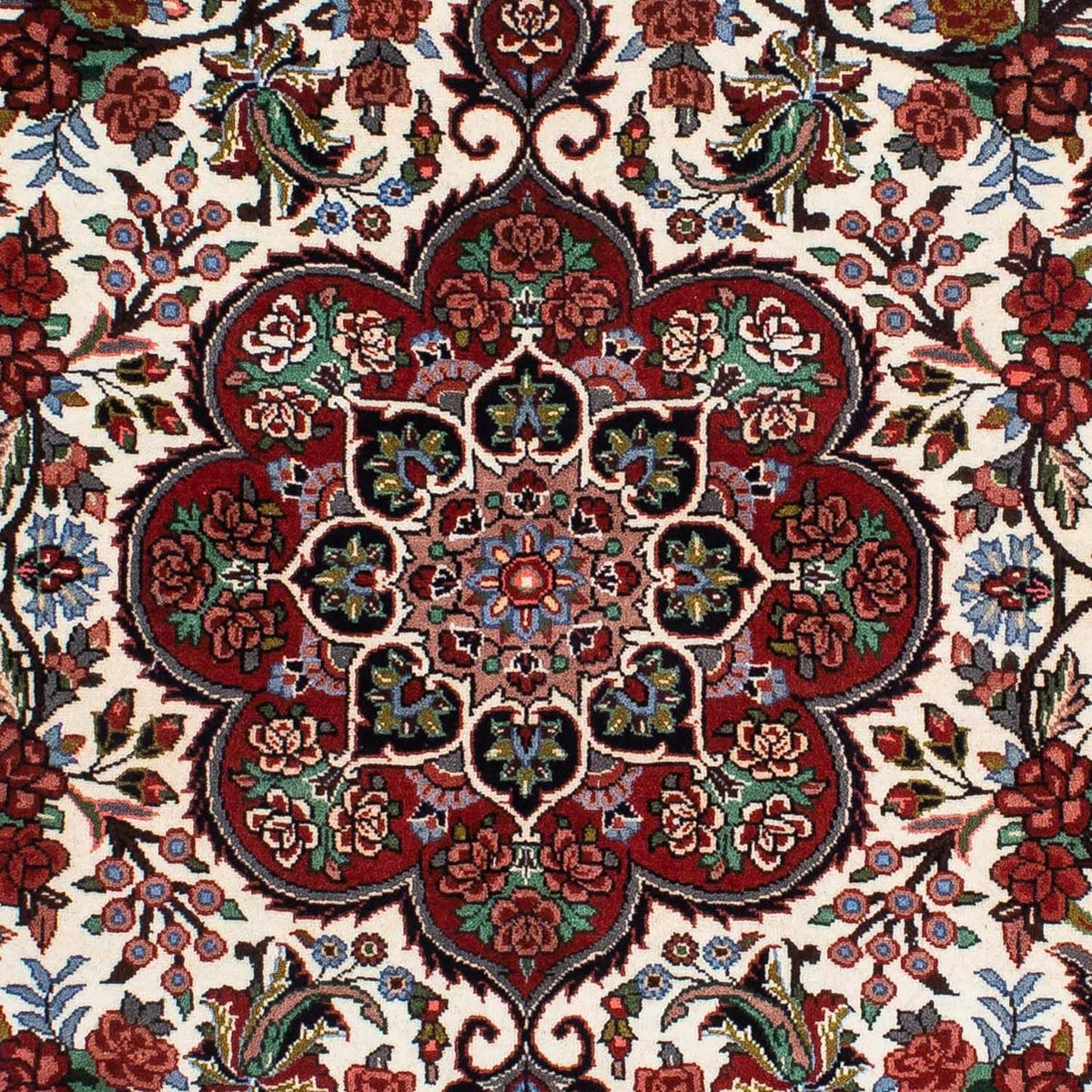 Perzisch tapijt - Bijar - 210 x 131 cm - beige