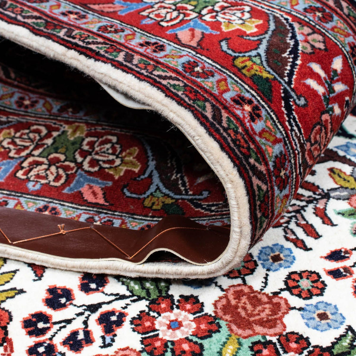 Perzisch tapijt - Bijar - 210 x 131 cm - beige