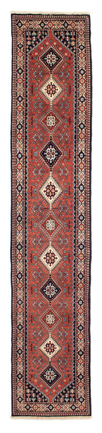 Loper Perzisch Tapijt - Nomadisch - 384 x 71 cm - rood