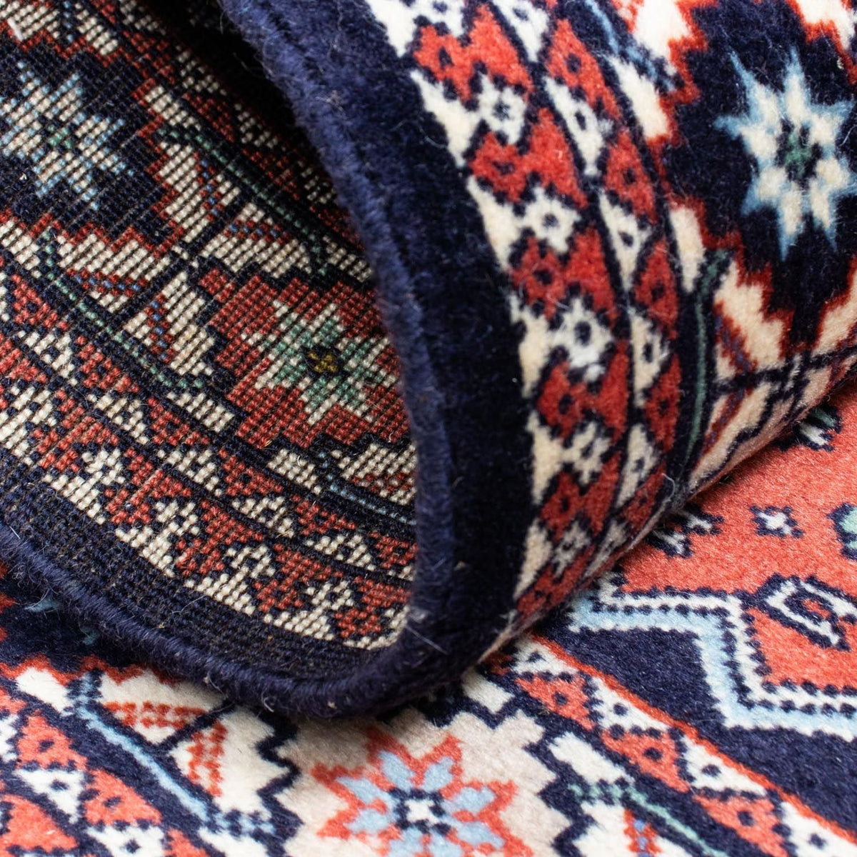 Loper Perzisch Tapijt - Nomadisch - 384 x 71 cm - rood