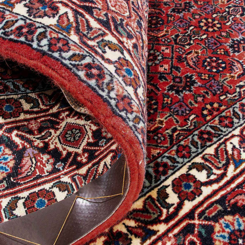 Perzisch tapijt - Bijar vierkant  - 126 x 124 cm - rood