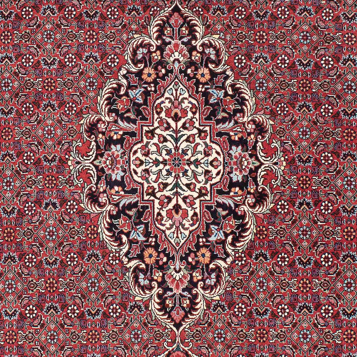 Perzisch tapijt - Bijar - 220 x 153 cm - rood
