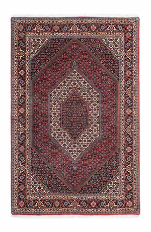 Perzisch tapijt - Bijar - 207 x 132 cm - rood