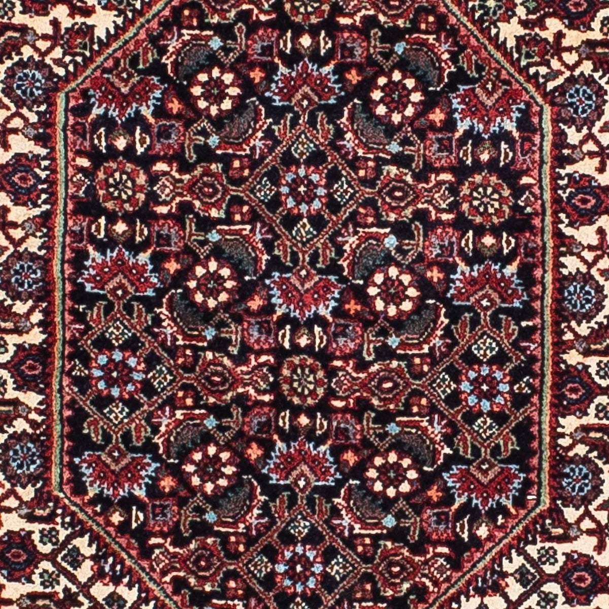 Perzisch tapijt - Bijar - 207 x 132 cm - rood