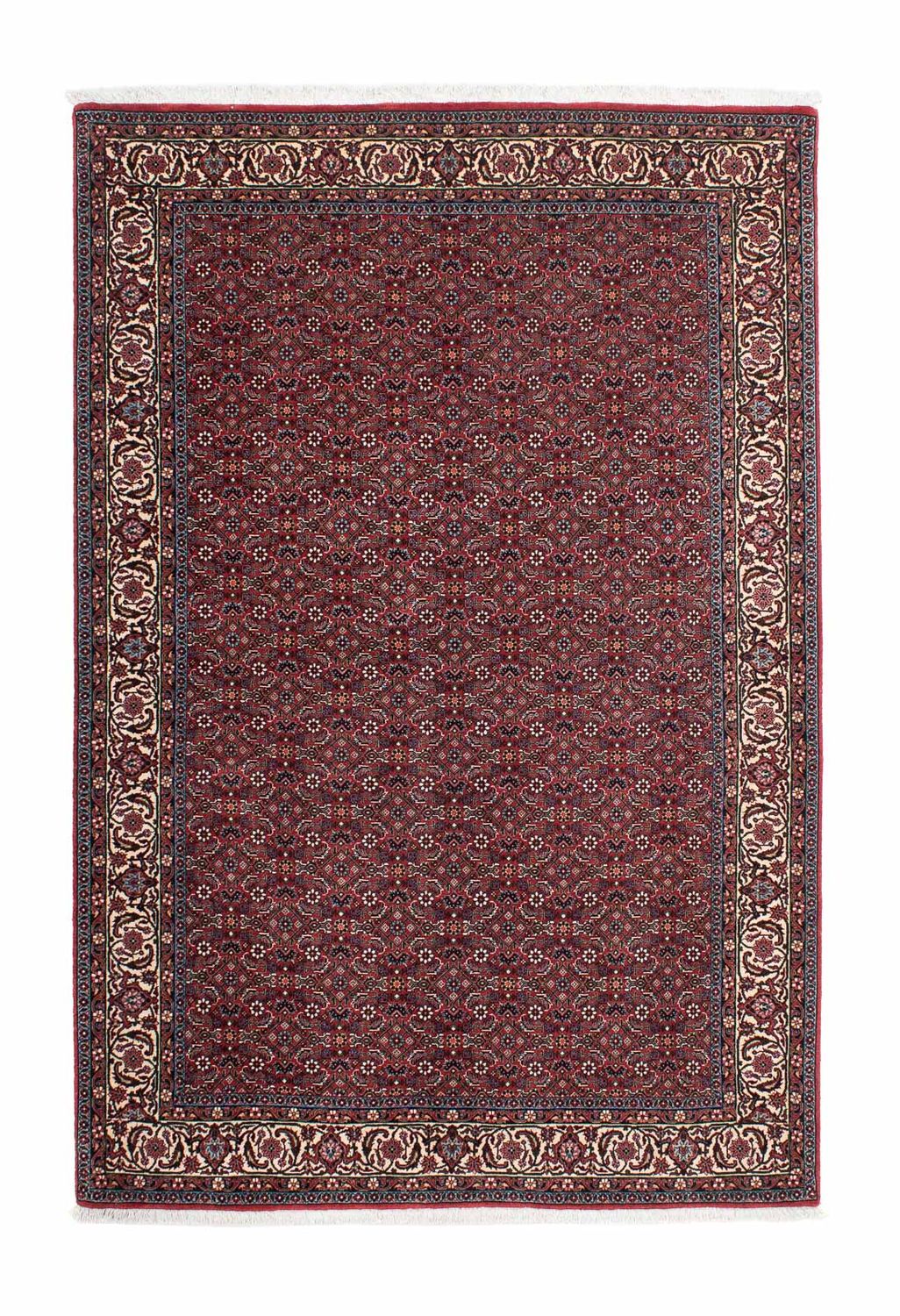 Perzisch tapijt - Bijar - 195 x 115 cm - rood