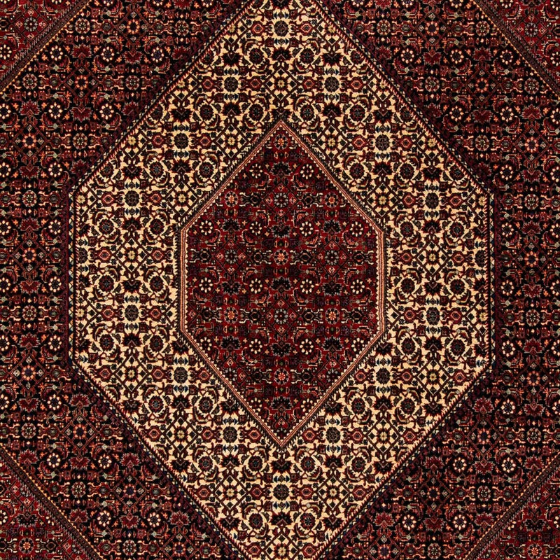 Perzisch tapijt - Bijar - 255 x 205 cm - donkerrood