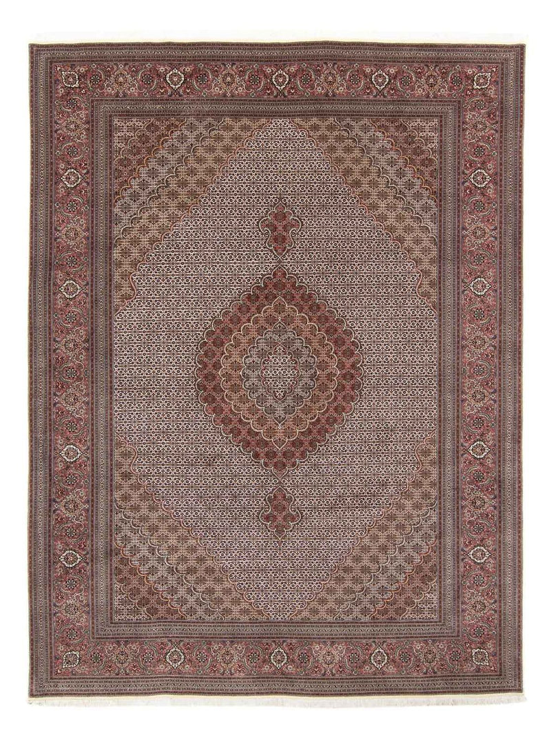 Perzisch tapijt - Tabriz - Royal - 348 x 253 cm - lichtbruin