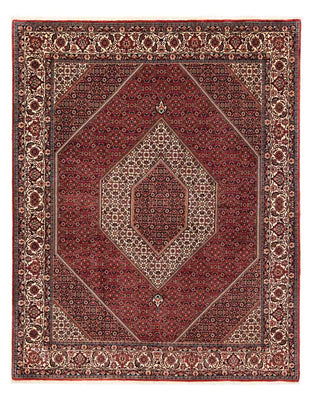 Perzisch tapijt - Bijar - 252 x 205 cm - donkerrood