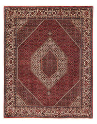Perzisch tapijt - Bijar - 252 x 205 cm - donkerrood