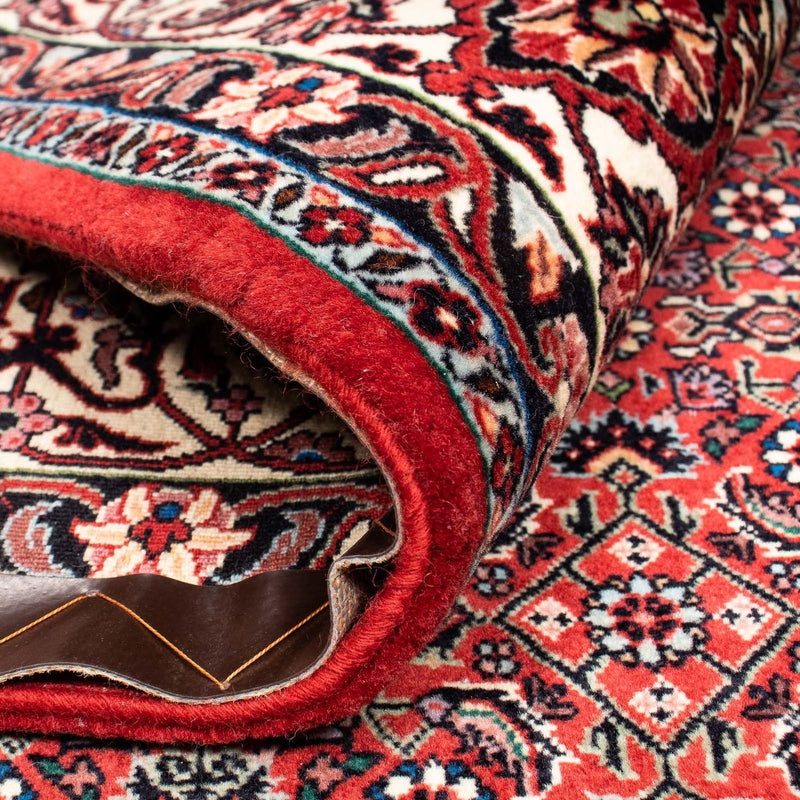 Perzisch tapijt - Bijar - 252 x 205 cm - donkerrood