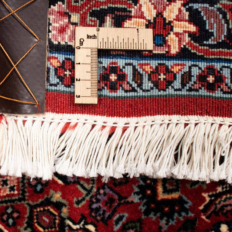 Perzisch tapijt - Bijar - 252 x 205 cm - donkerrood