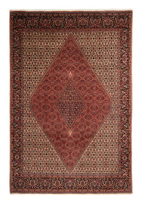 Perzisch tapijt - Bijar - 343 x 250 cm - donkerrood